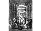 Joseph`s brothers (Engraving by Gustaf Dore)